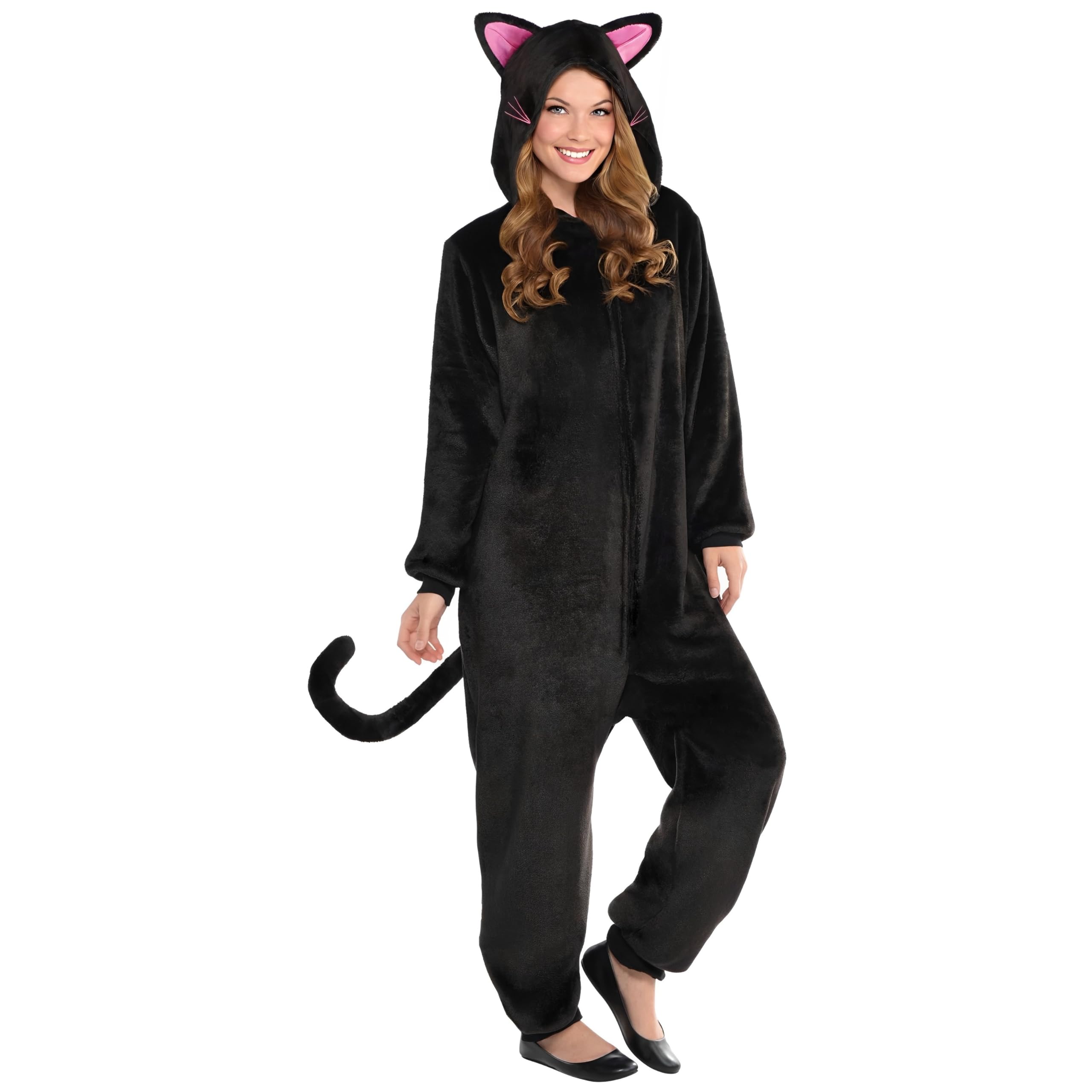 Amazon.co.jp: ブラックキャット ジプスターコスチューム - 大人用 S/M